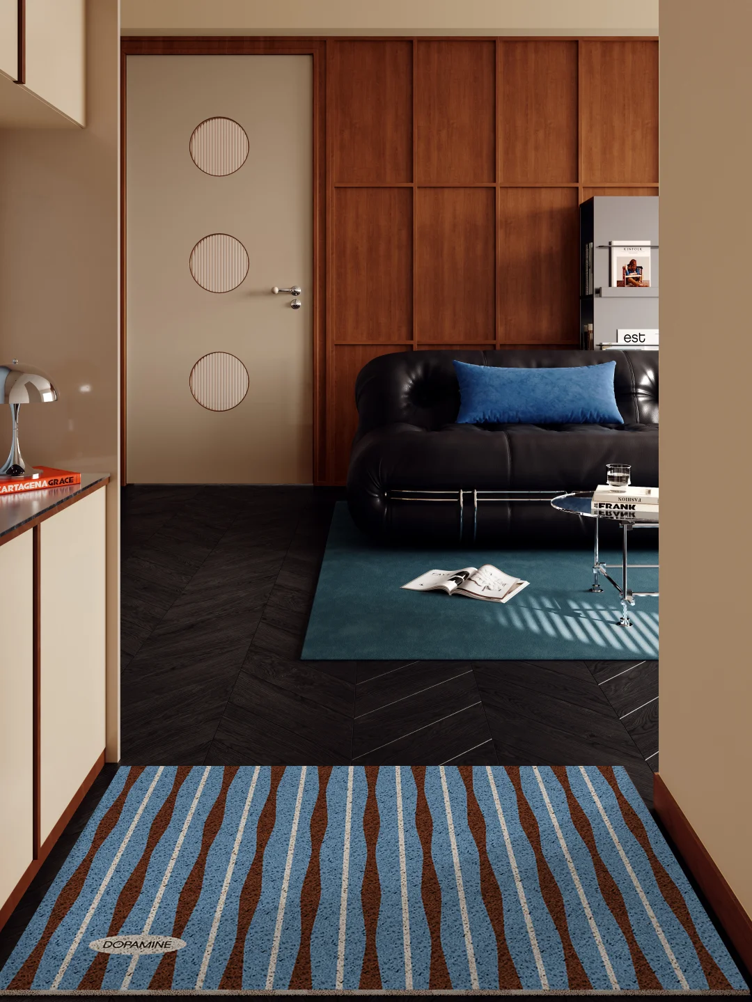 Geek Chic高智感入户🕶雾霾蓝条纹垫好时髦