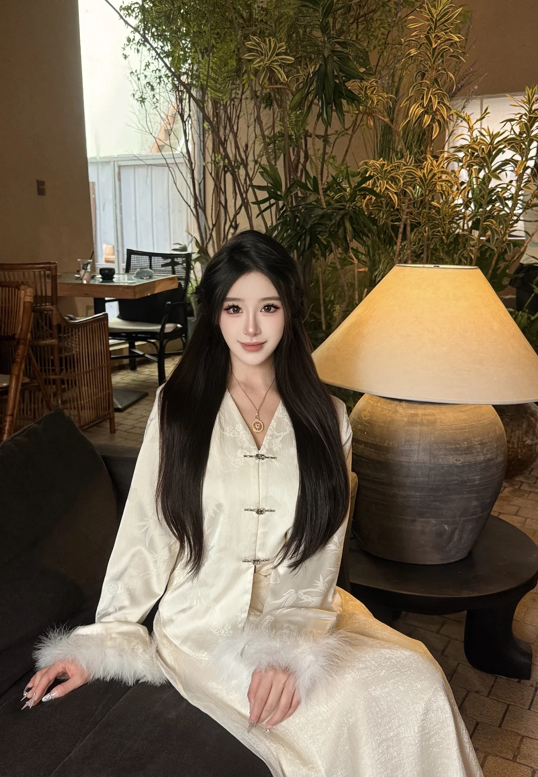 浅浅穿一下新中式🤍