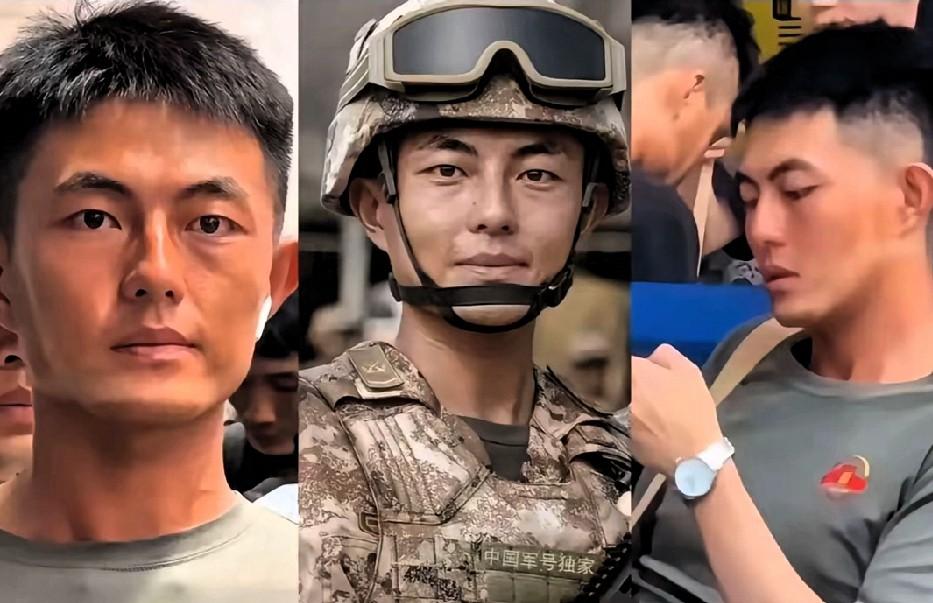中国军人脸上的“V”字晒痕走红了，这事儿真让人心里有点热乎乎的。
不知道是谁先拍