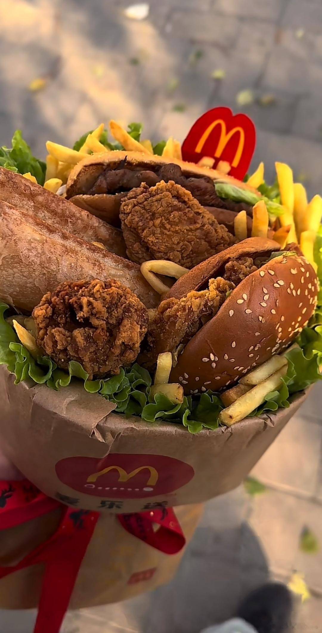 夜深了，大家辛苦了，送大家两束花。 