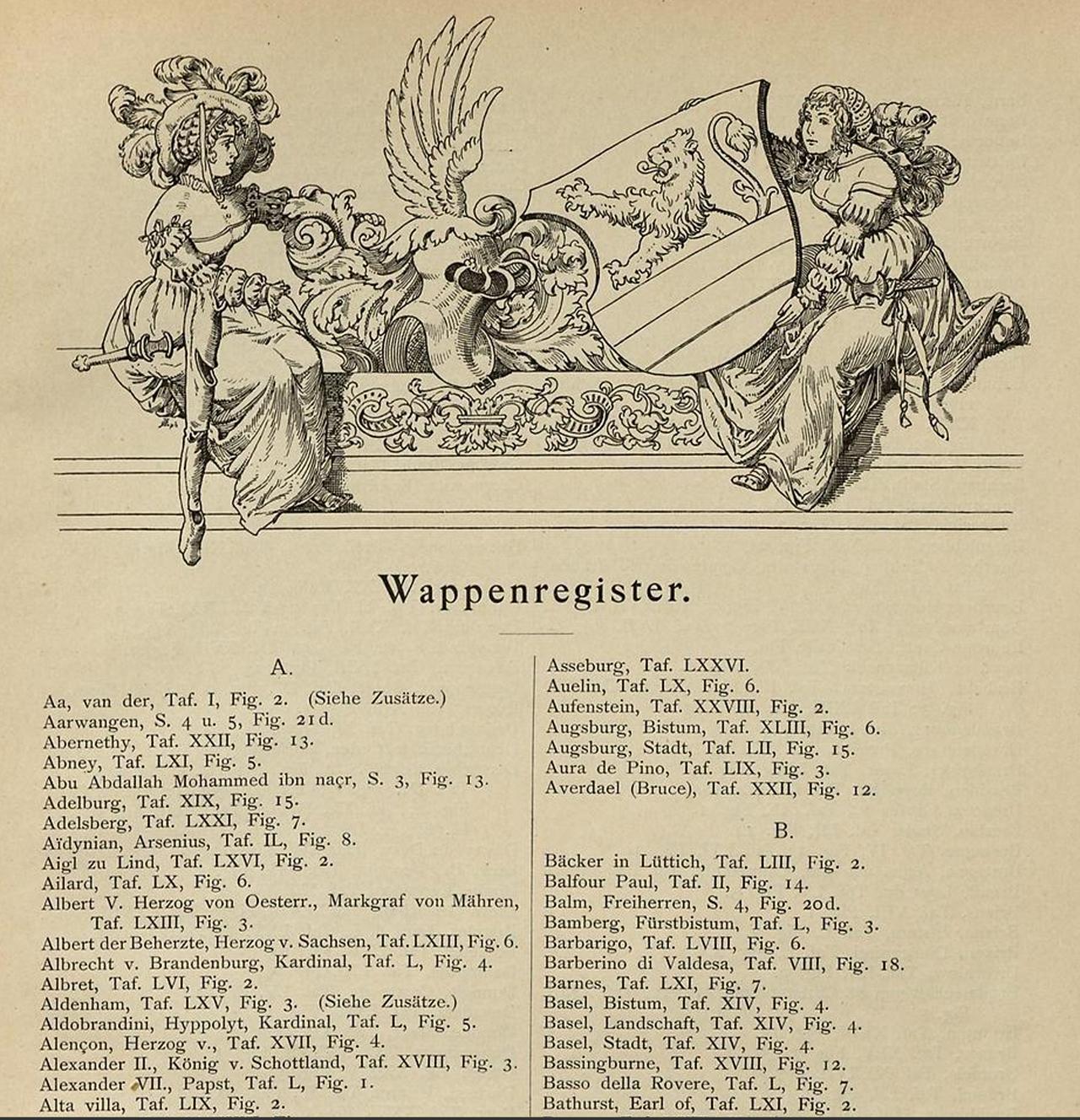 《Heraldischer Atlas》（《纹章图集》）是奥地利纹章学家雨果·格