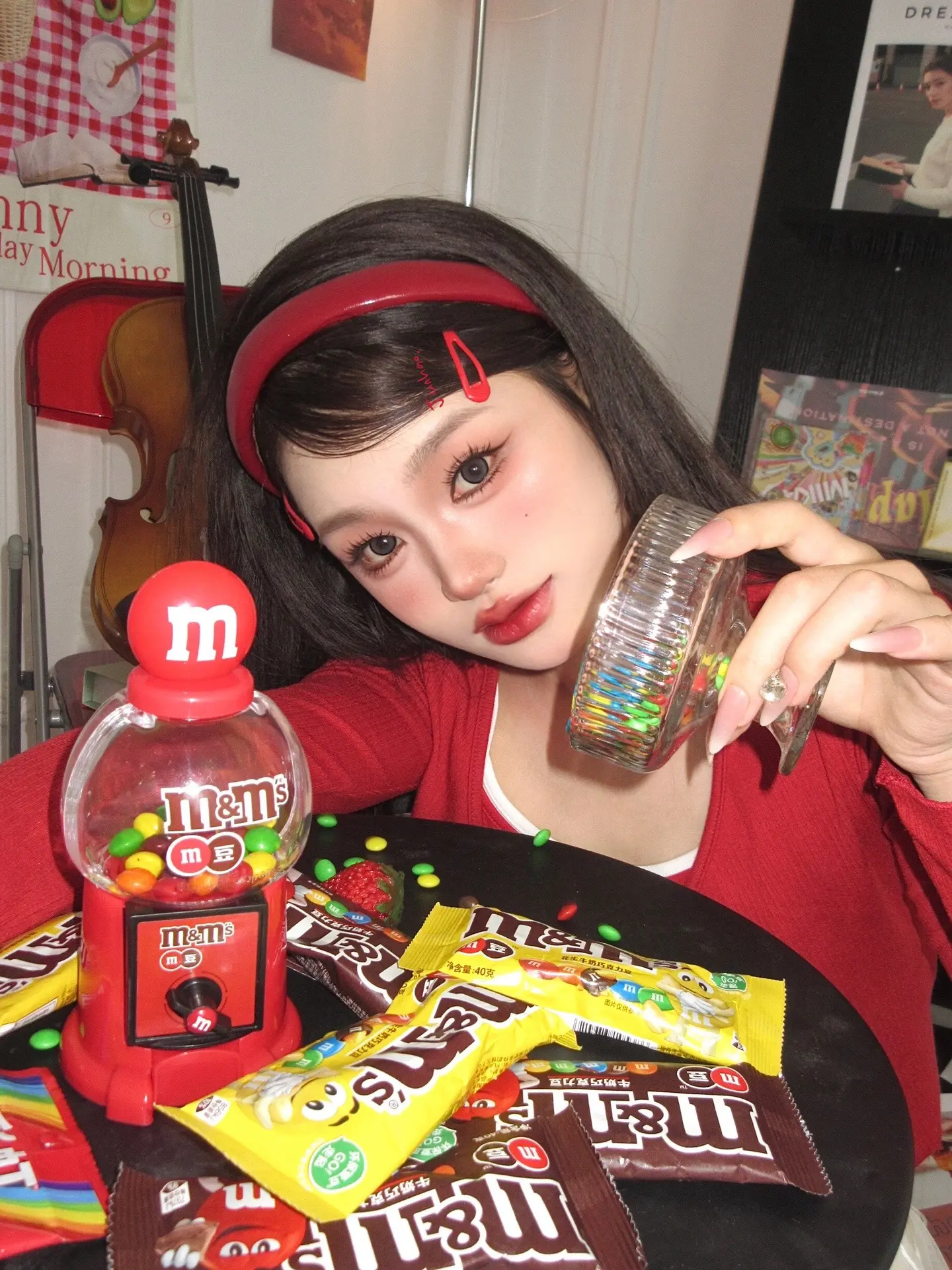 🔴🟠🟡🟢🔵🟣豆。喜欢甜妹的心情达到顶峰