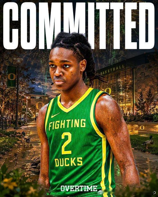 前全美五星，肯塔基大学后卫Jasper Johnson转校至俄勒冈大学NCAAN