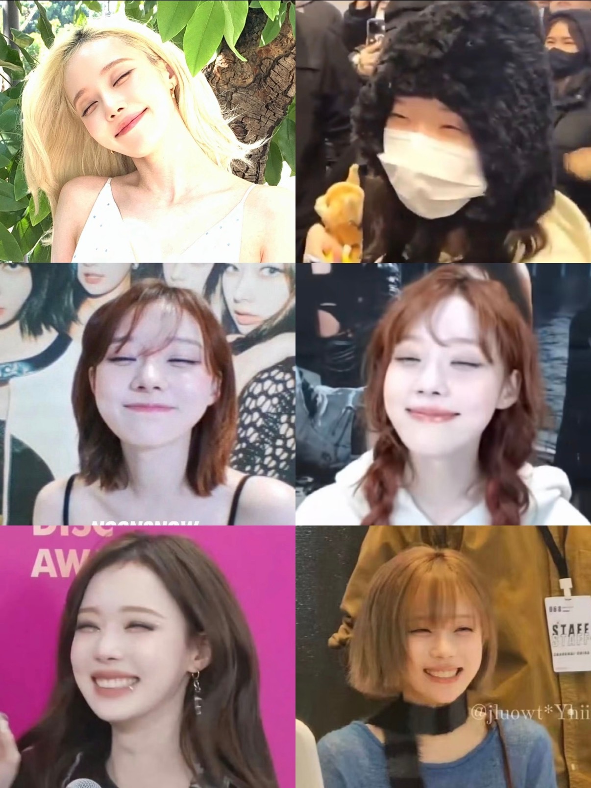 当你的眼睛眯着笑'◡' 