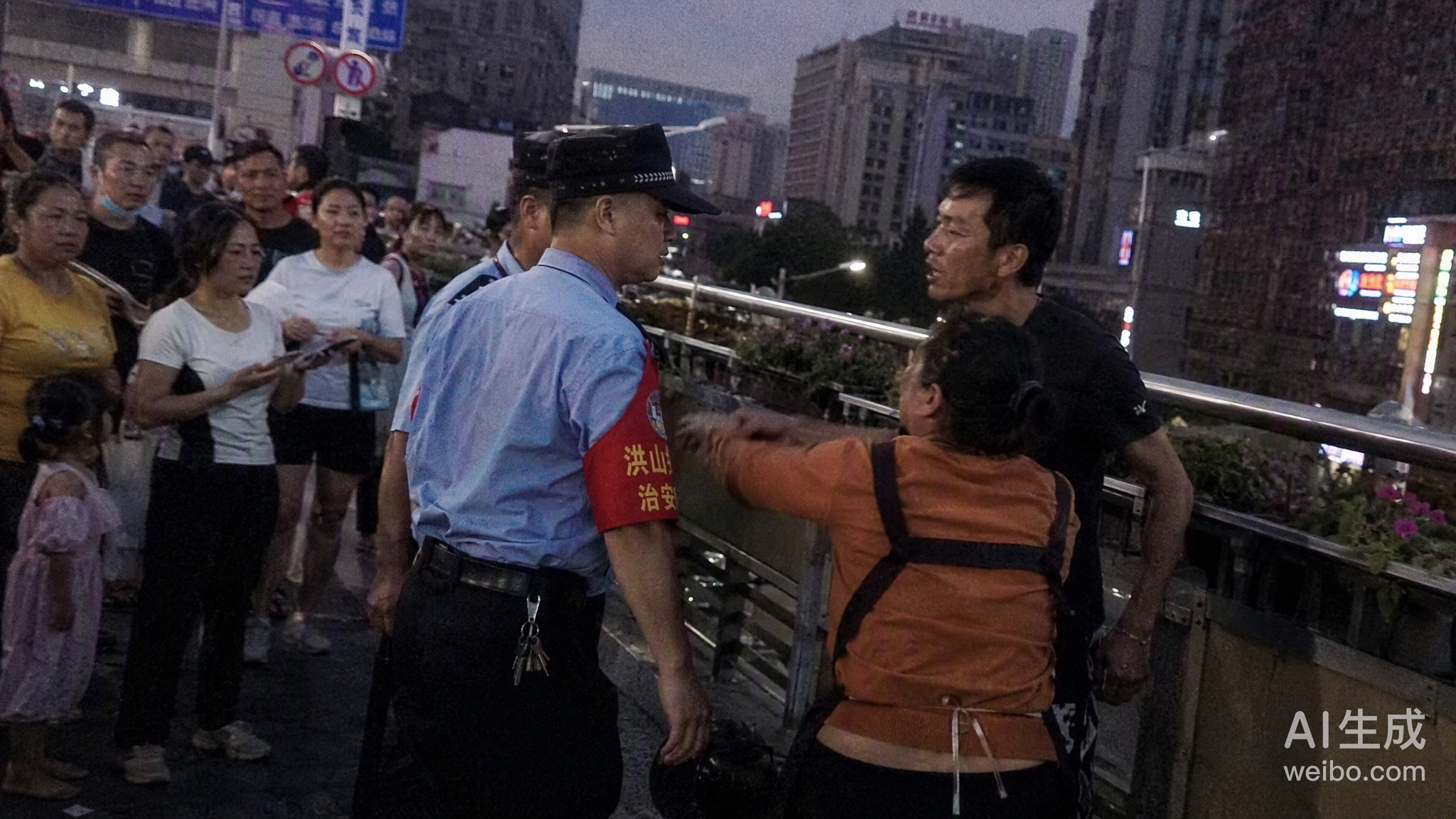 看到武汉通报天桥打人事件的细节，心里咯噔了一下。摊贩先动手致城管协管员面部受伤，