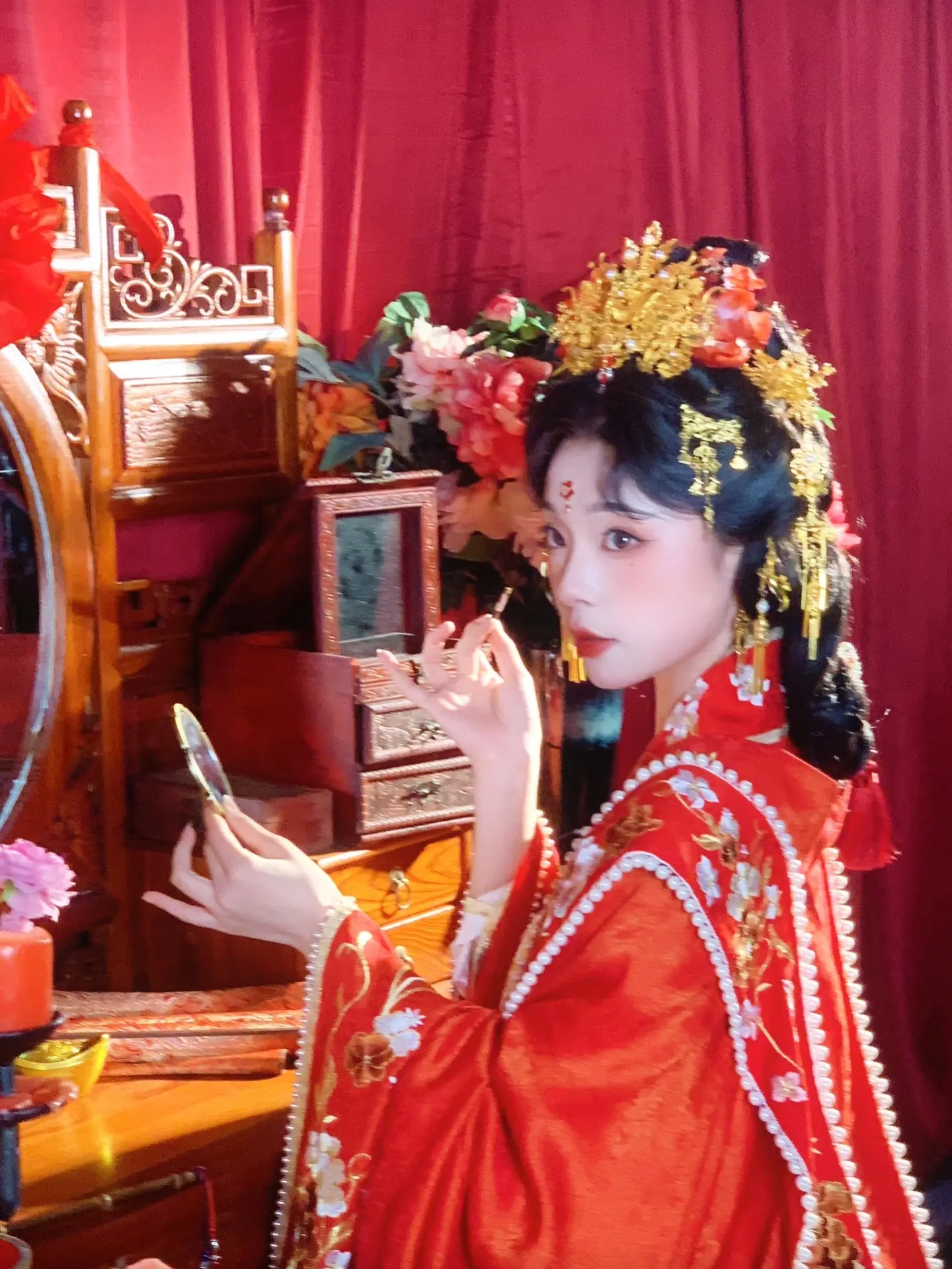 凤冠霞帔的花絮~