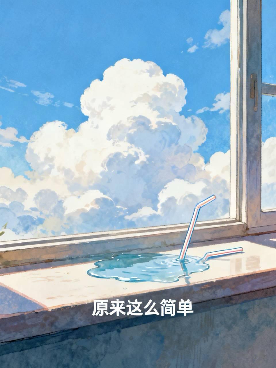 刷到一个上海博主台风天拿两根吸管排窗台积水，几分钟搞定。视频爆了，评论区都在喊"
