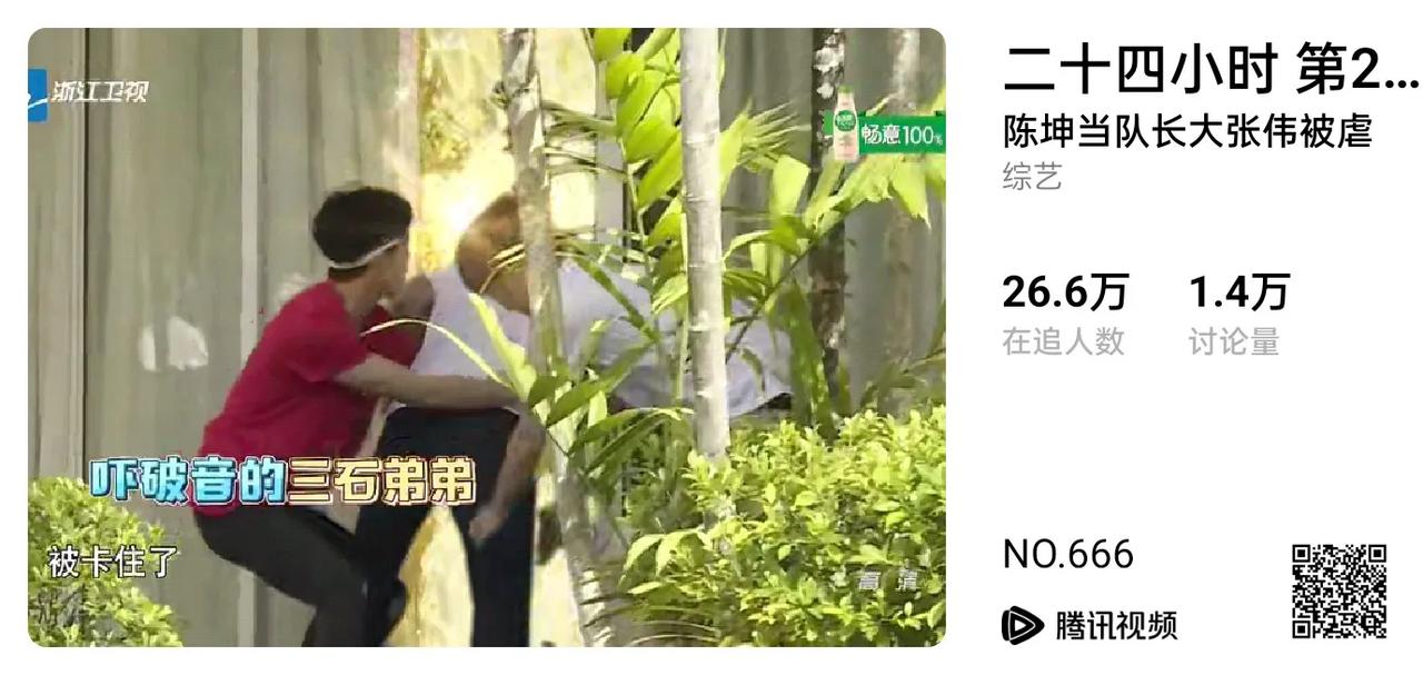 
随意点开了好久以前的一个综艺“24小时”，看的开怀大笑，本来萎靡不振的精神也抖