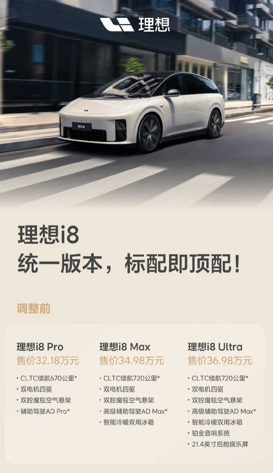 现在像理想汽车[超话] 这么听用户声音的品牌真的不多了，i8前一段上市被很多用户