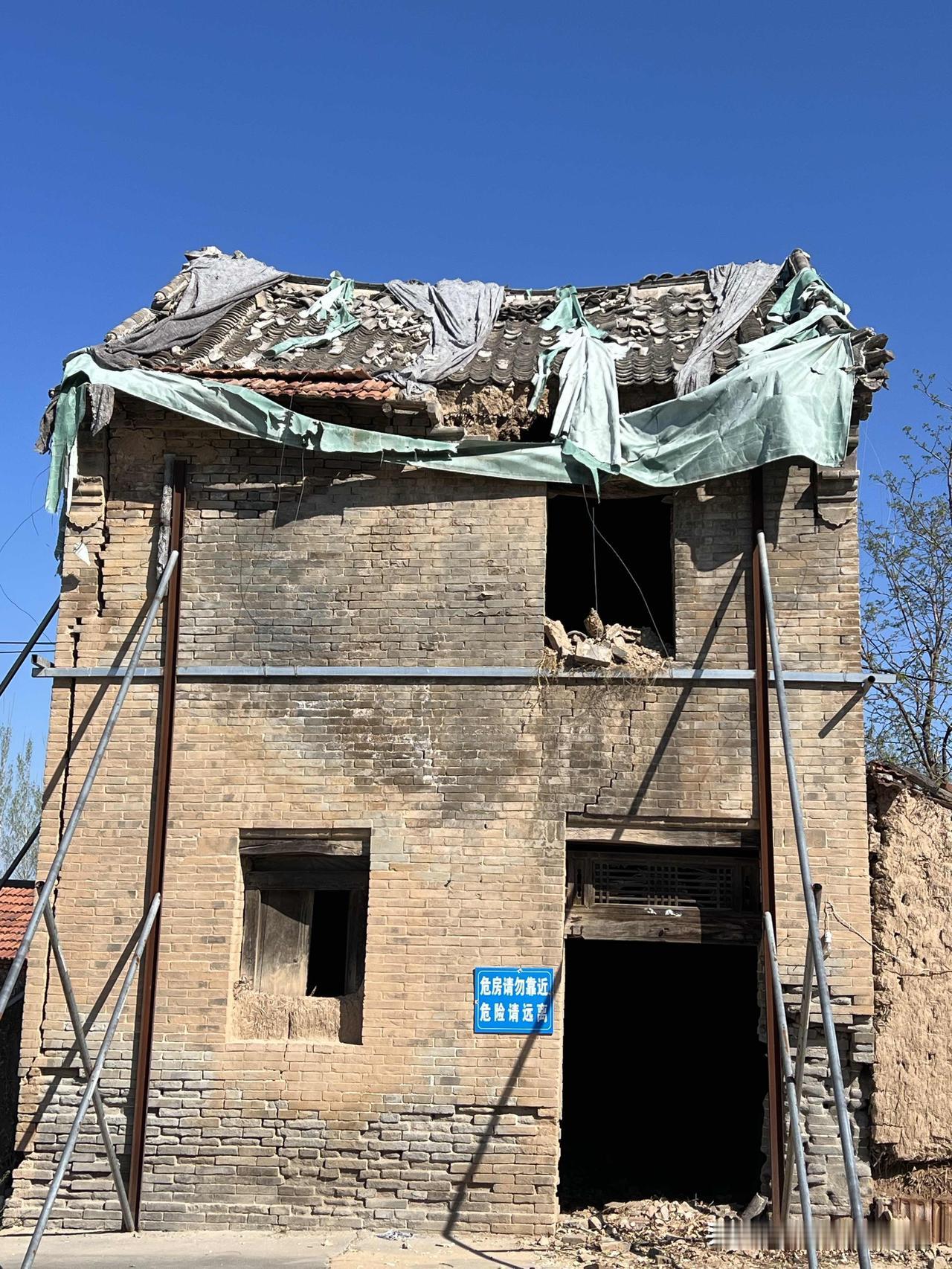 山东淄博高青县芦湖街道老官庄建于民国的旧居