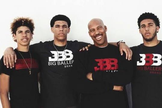 球爹拉瓦尔-鲍尔对自己的球鞋品牌“BBB”真自信啊，认为来中国买鞋赚大钱！近日，