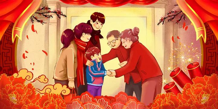 #天南地北大拜年# 
       初一拜新灵，
       初二拜丈人，
 