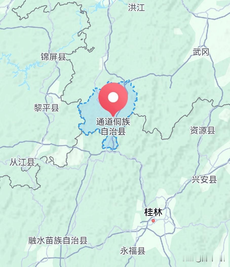 通道县，是通道，也得名于通道。
地处湖南、贵州、广西三省交界处的通道县，位于岭南