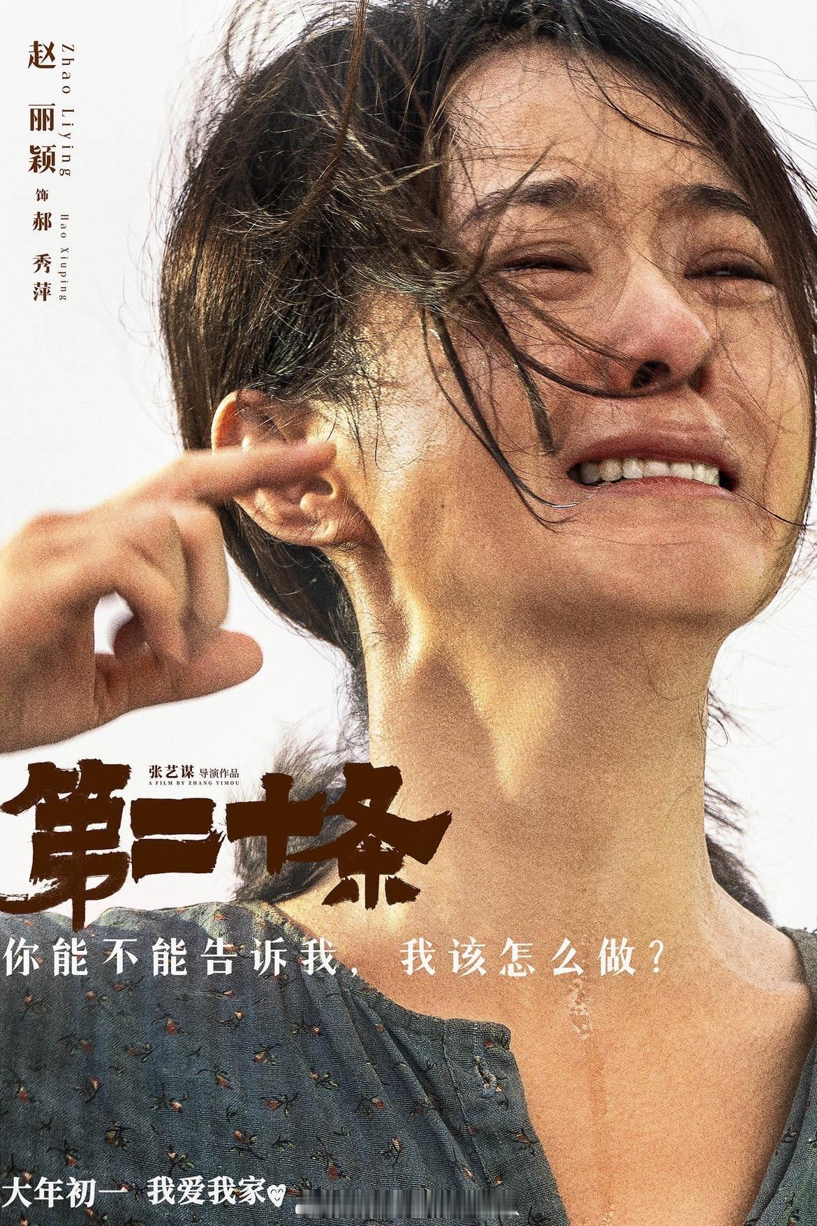 赵丽颖凭电影《第二十条》郝秀萍一角获得第37届金鸡奖最佳女配角提名，这次她首次获
