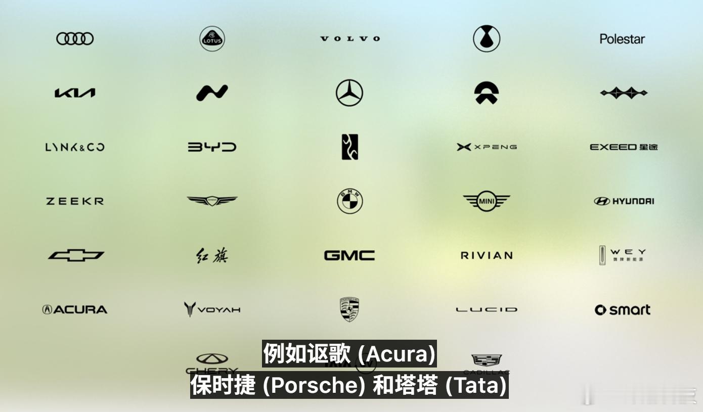 支持iPhone、Apple Watch作为车钥匙的汽车品牌。国产品牌长脸咯~ 