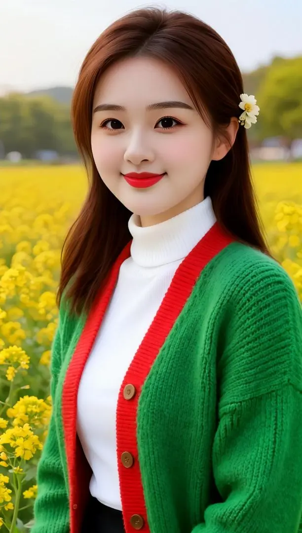 AI春日田园照 随变ai随便玩