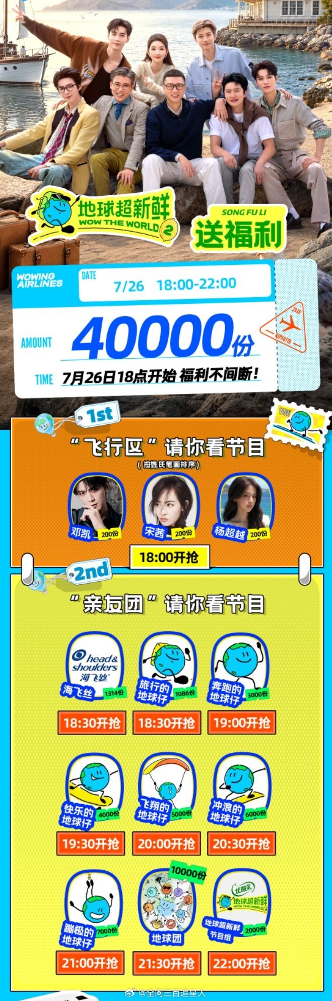 地球超新鲜播到现在突然要送4w+云包场，综艺也要这样了吗？ 