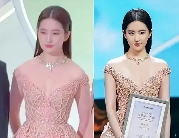 刘亦菲对直角肩的执念很是深重啊 ​​​