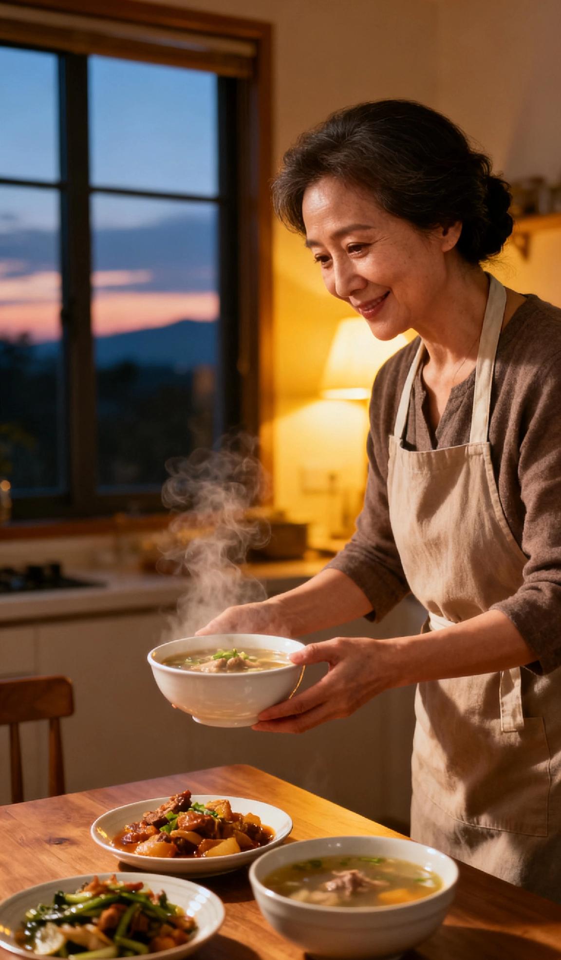 每天努力工作挣钱为了什么?每天埋头工作挣钱，说到底是为了生活的踏实。护家人三餐温