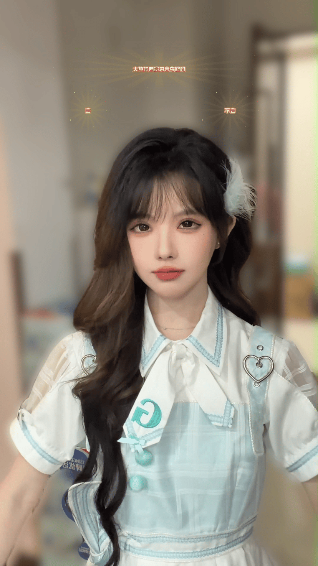 SNH48世界杯这波预测指定行世界杯预测人机大战画风反差拉满，可爱的少女们化身预