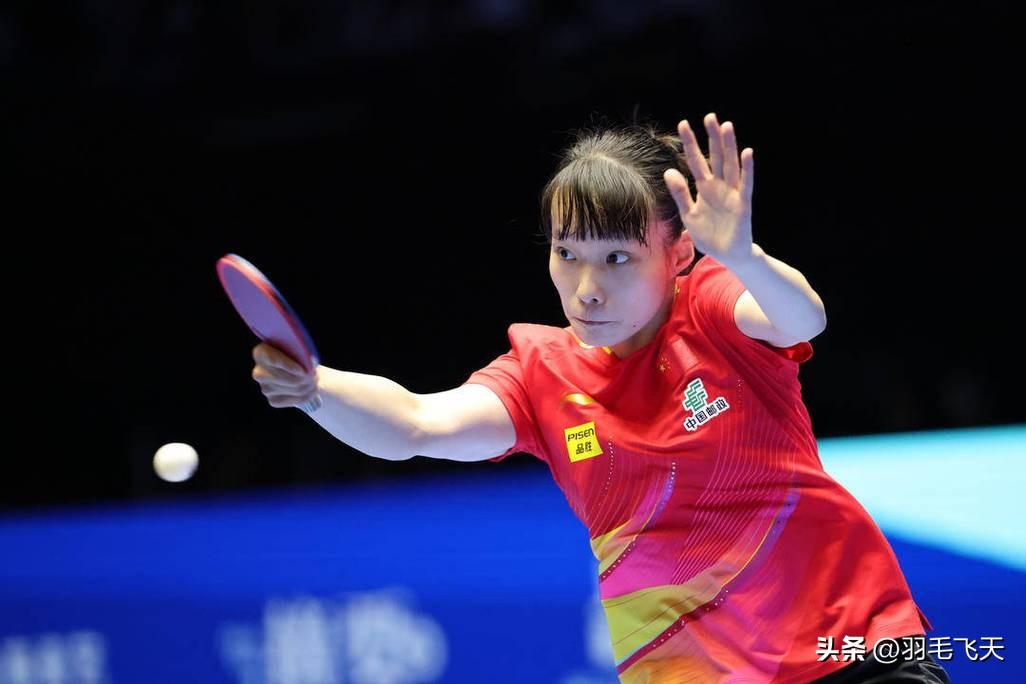 石洵瑶约战张本美和
wTT重庆冠军赛激战正酣，国乒年轻球员中的佼佼者石洵瑶3-1