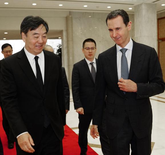 叙利亚总统阿萨德称：支持以人民币结算国家间贸易
事实上，单就叙利亚与中国的贸易规