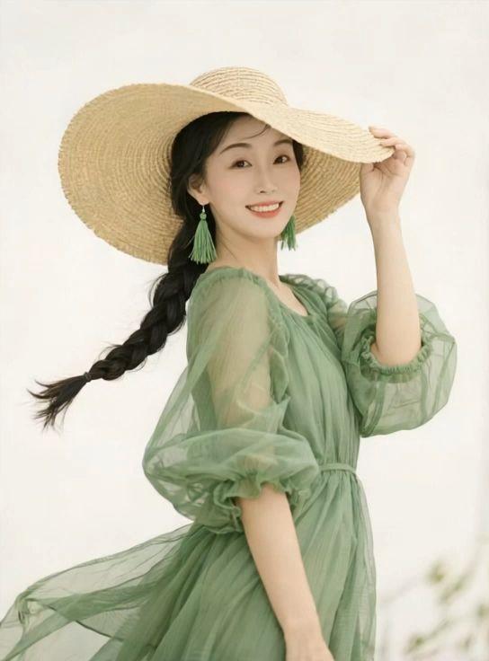 AI绿纱田园风
