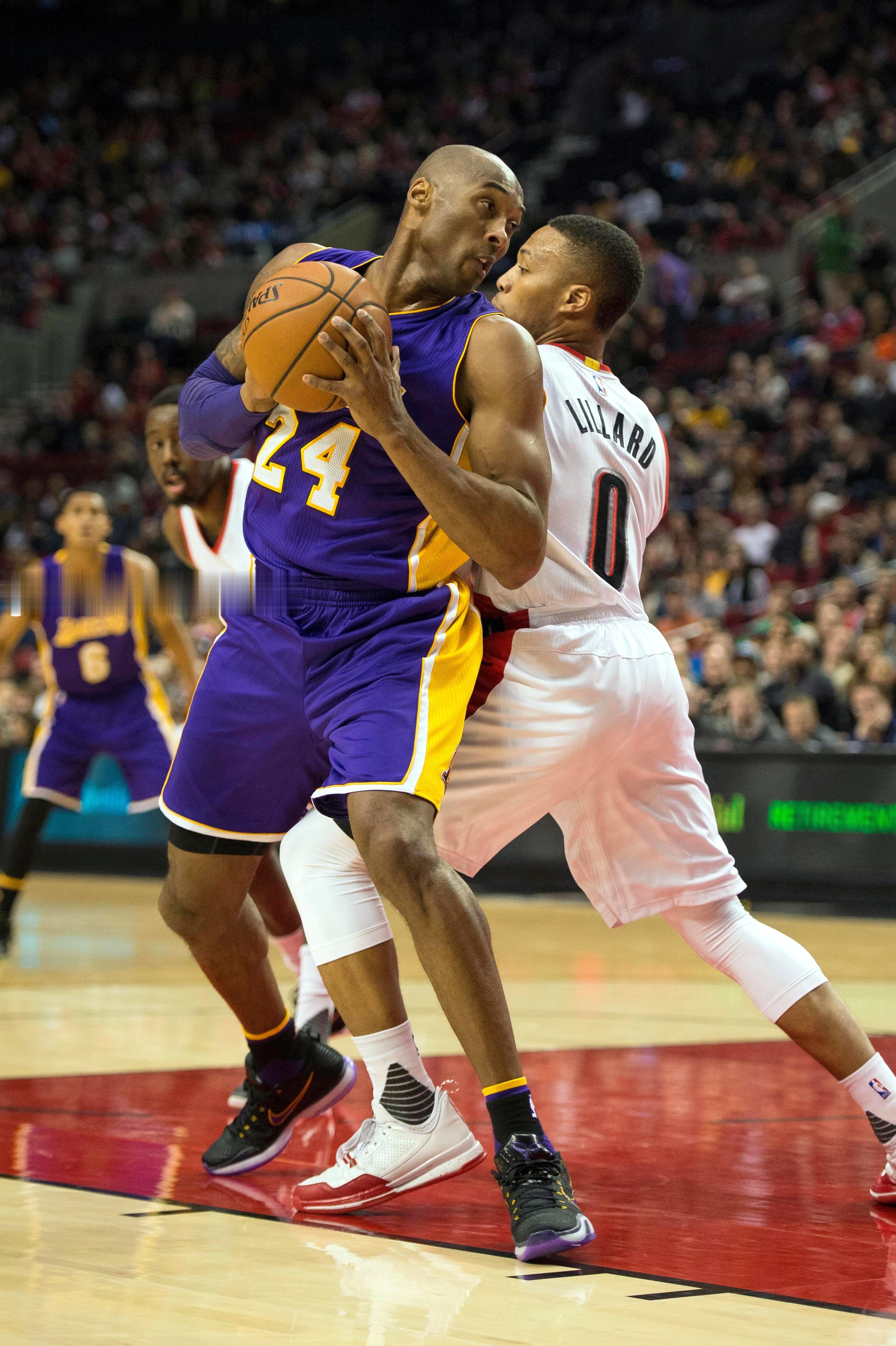 kobe bryant 2015nba科比利拉德
