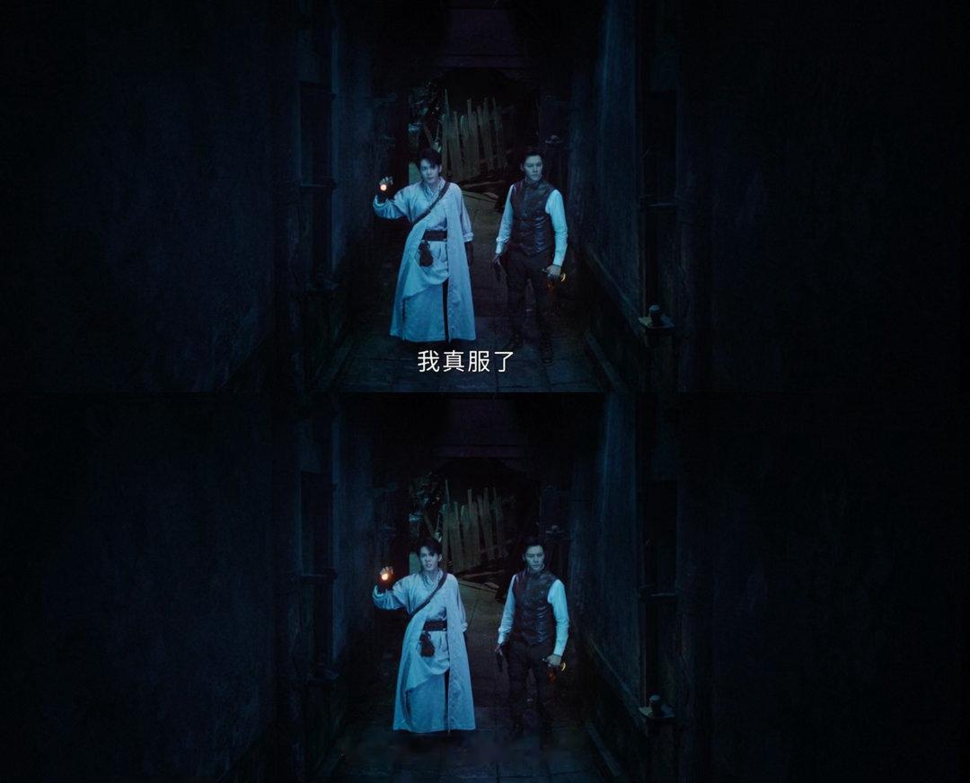 九门高开高走 没有过度磨皮滤镜，演员面部质感真实，机关场景、中式恐怖的氛围感，细