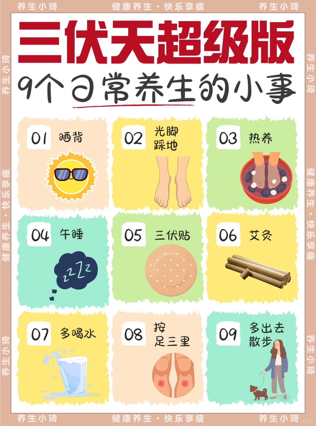 中医提醒：今年是“超级版”的三伏天‼️