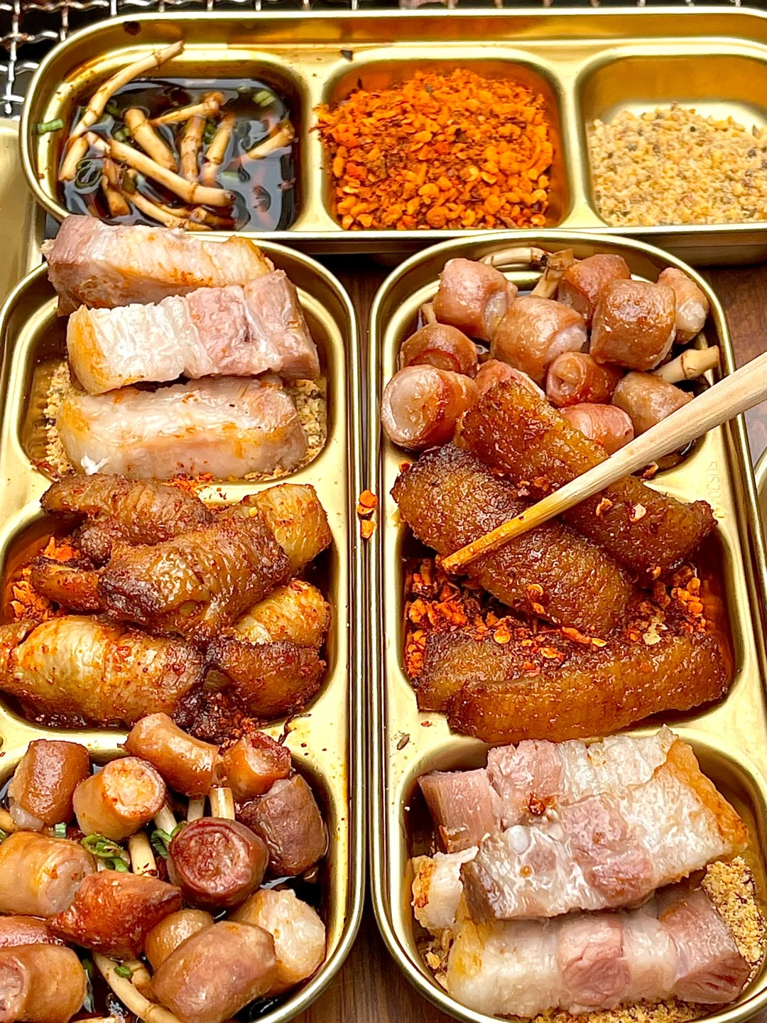 天津奥城！好吃的贵阳小豆腐烤肉店！