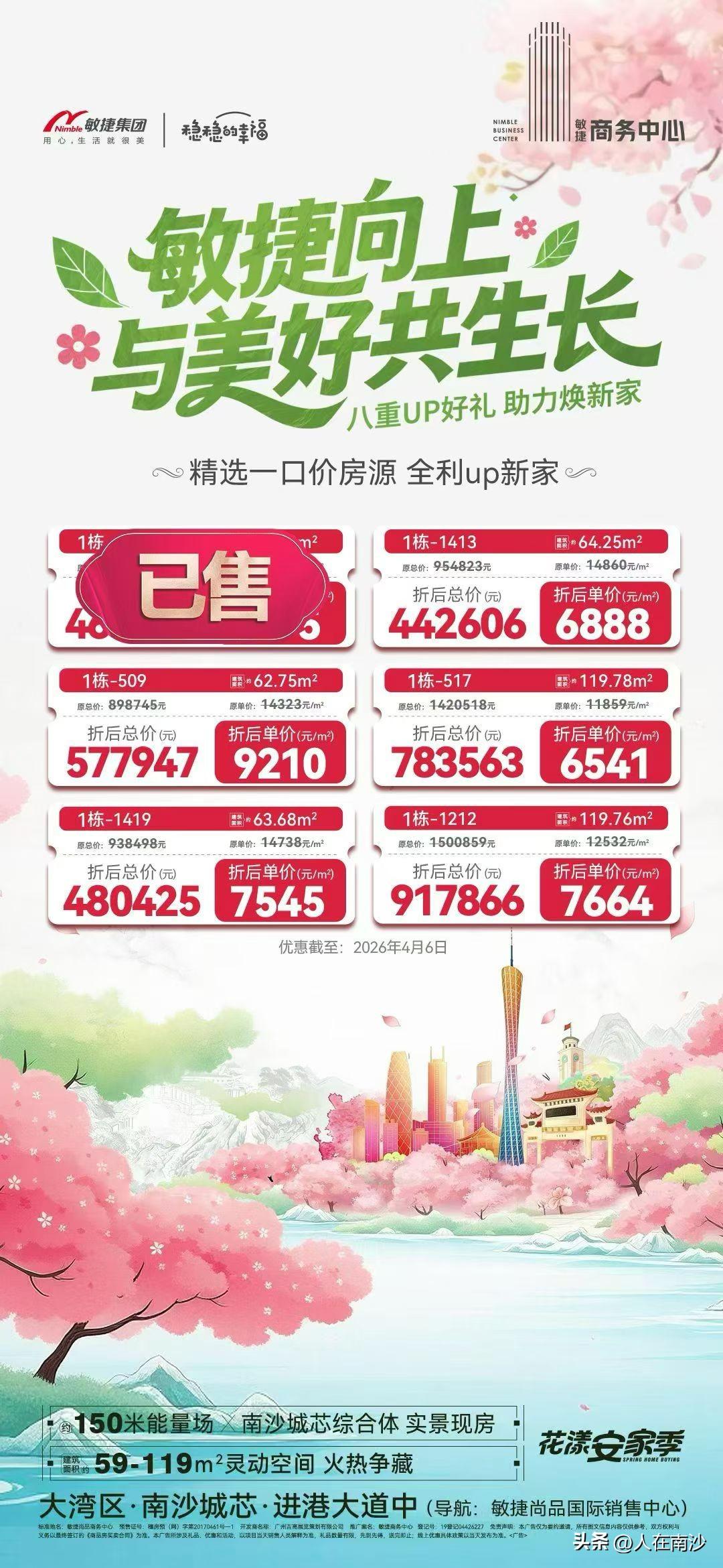 没想到广州最快挺过来的本地房民企竟然是敏捷。最近动作不断，在番禺持续拿地，现在在