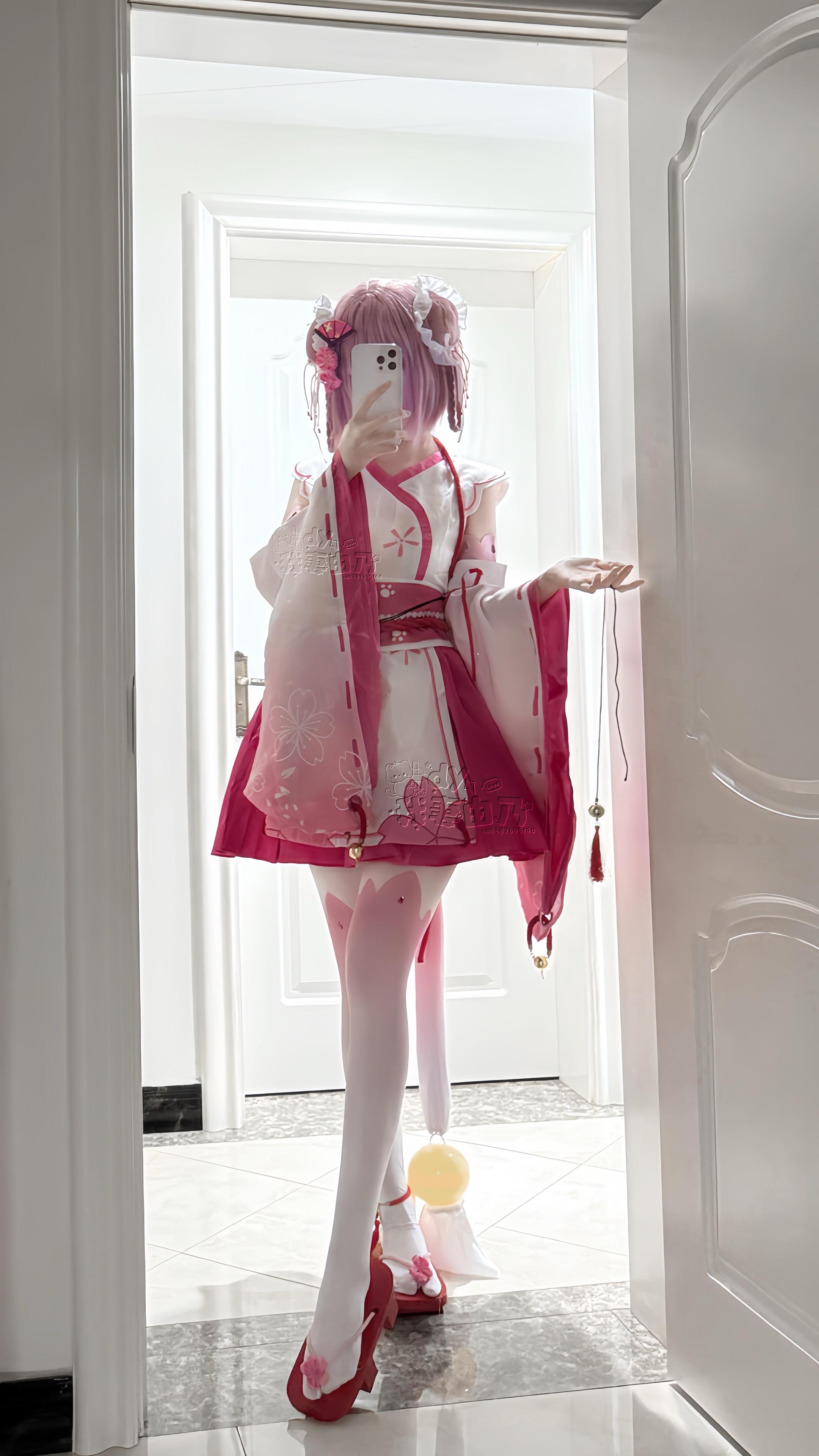 小乔樱花猫 好萌的一套