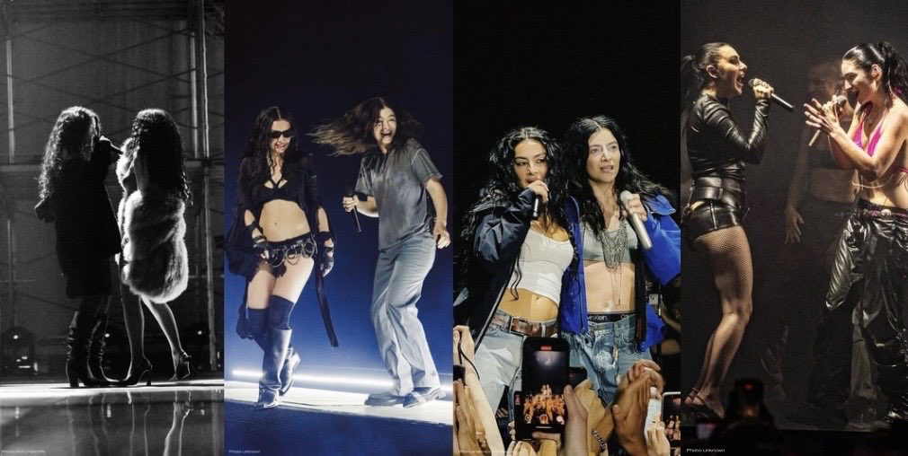 Charli xcx 与 Lorde 至今共 4 次同台合唱「Girl, so 