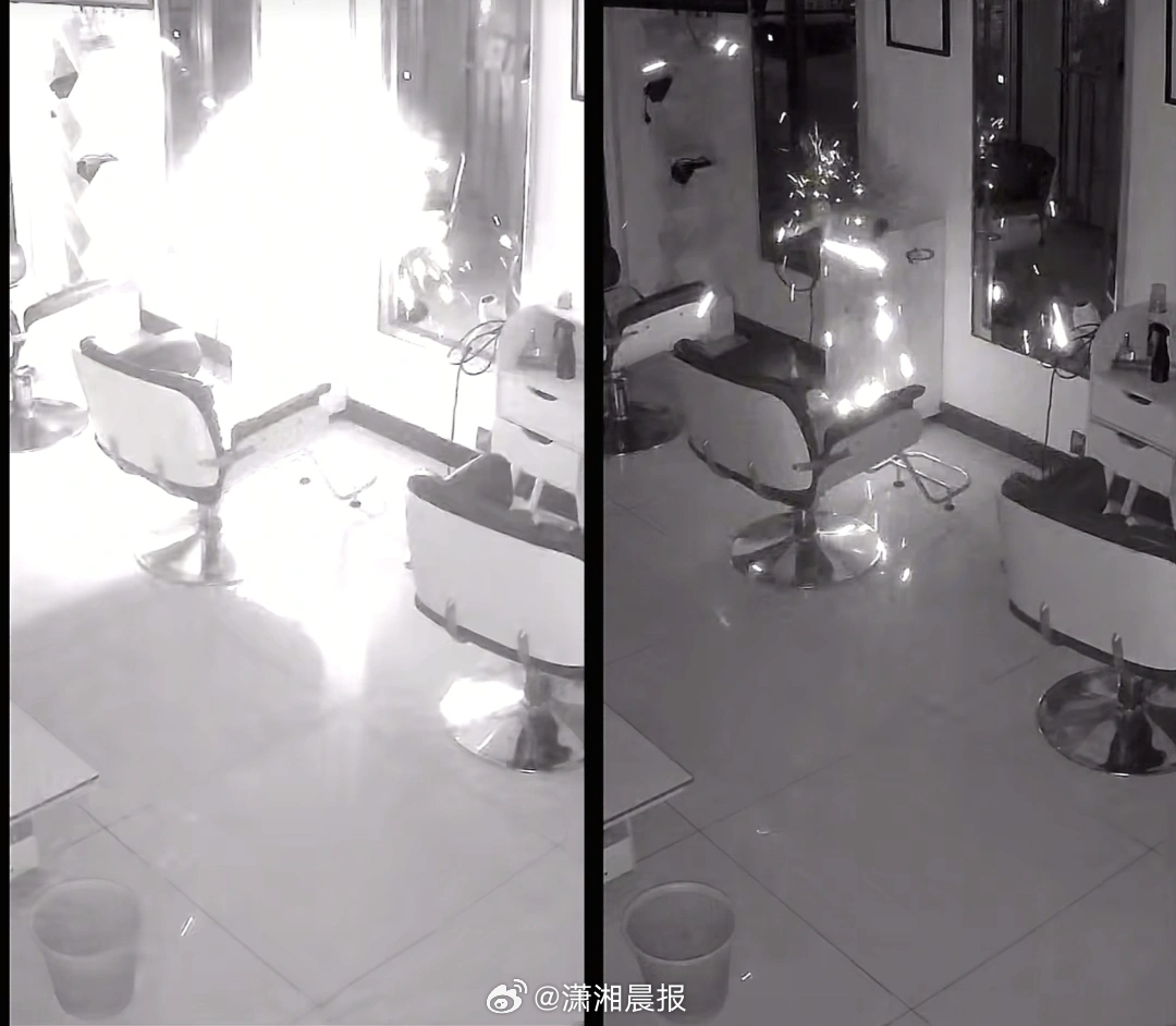 【广东清远一#理发店电推剪夜间爆炸现电火花#，#品牌方回应电推剪夜间突然爆炸#：