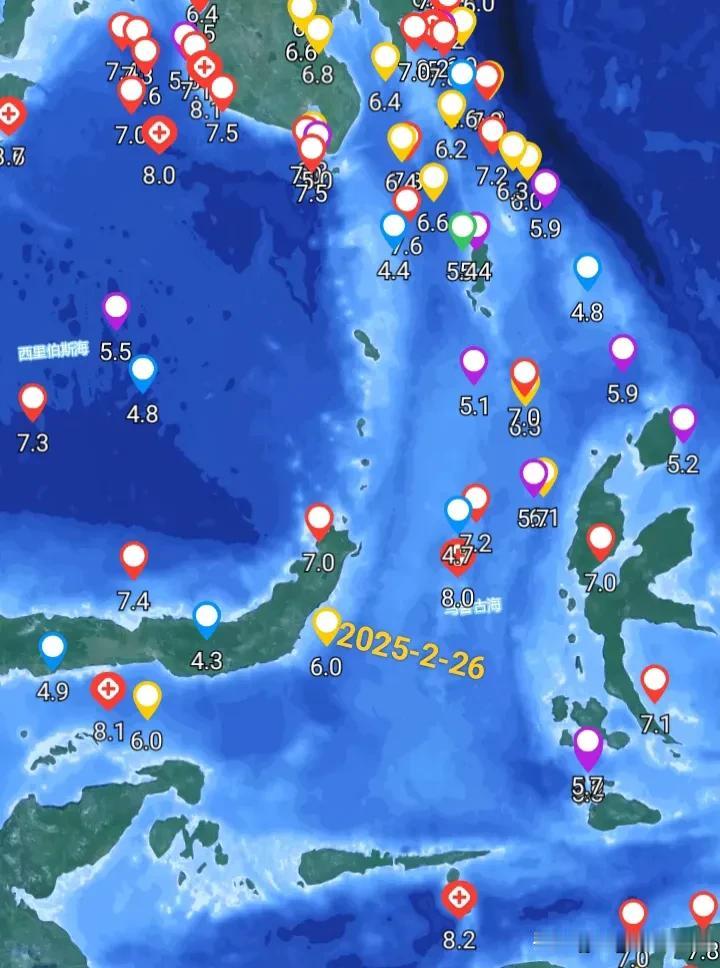 26日早上6级地震快讯，在06时55分位于印尼马鲁古海域发生6级地震，震源深度1