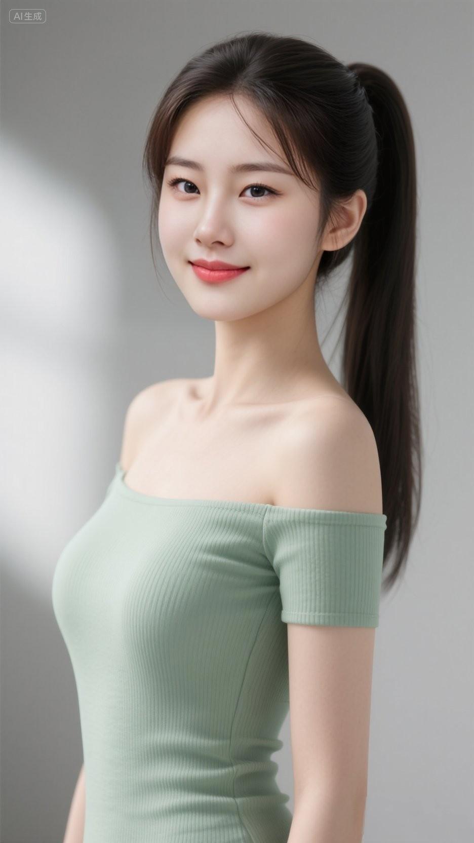 清新自然，甜美可人，元气满满的一天从微笑开始！😊✨