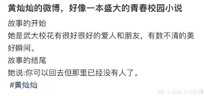 故事的开始：她是武大校花，有很好很好的爱人和朋友，有数不清的美好瞬间。故事的结