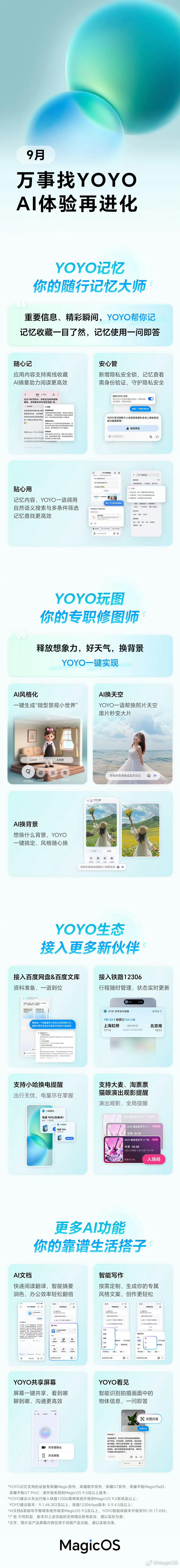 这个月更新确实不多，看来都忙着做MagicOS 10去了，等下个月发布会吧[柯基