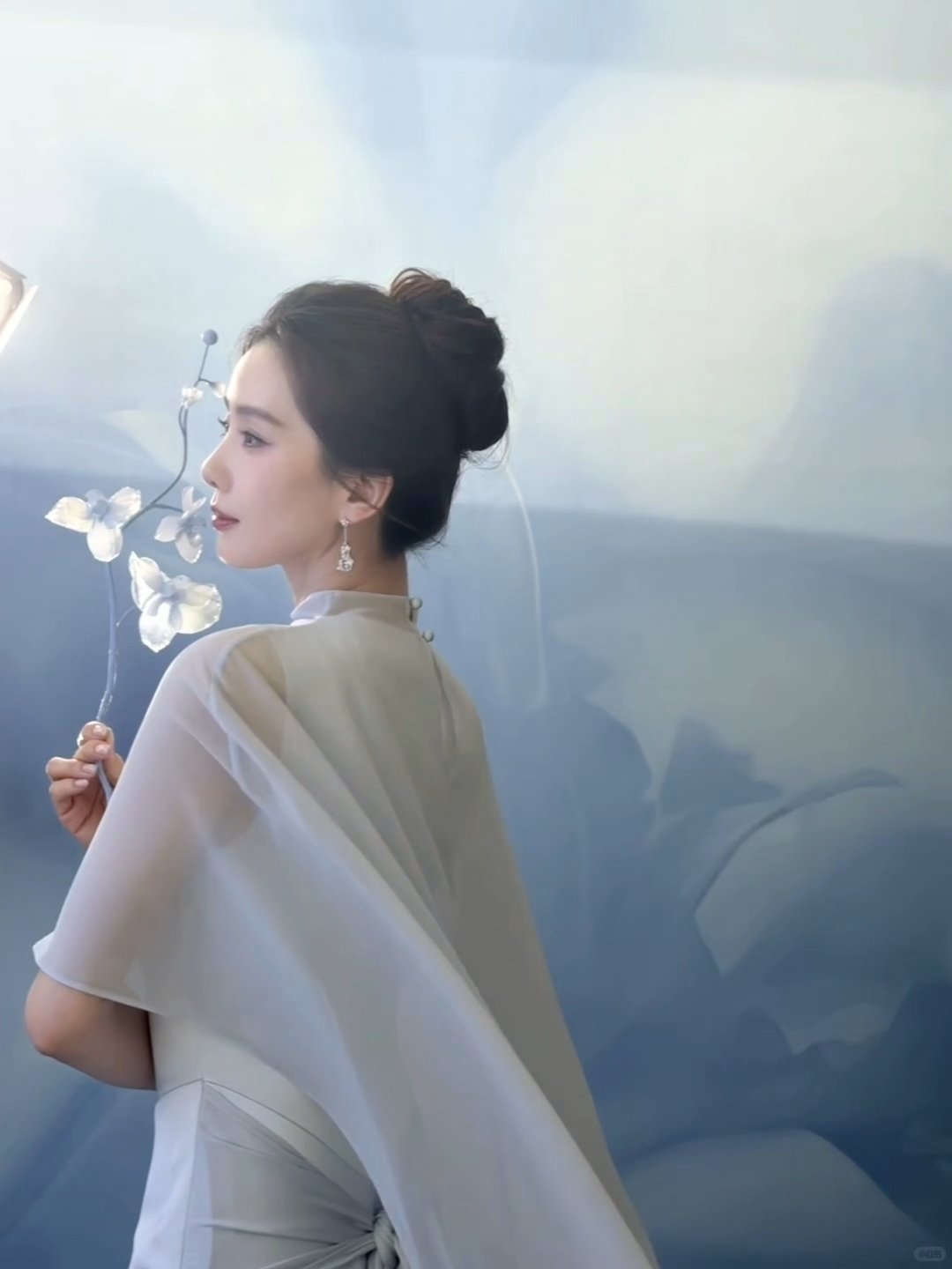 真的被刘诗诗国泰民安的长相美到了江南烟雨水墨人间仙品。说的就是我诗好仙的刘诗诗