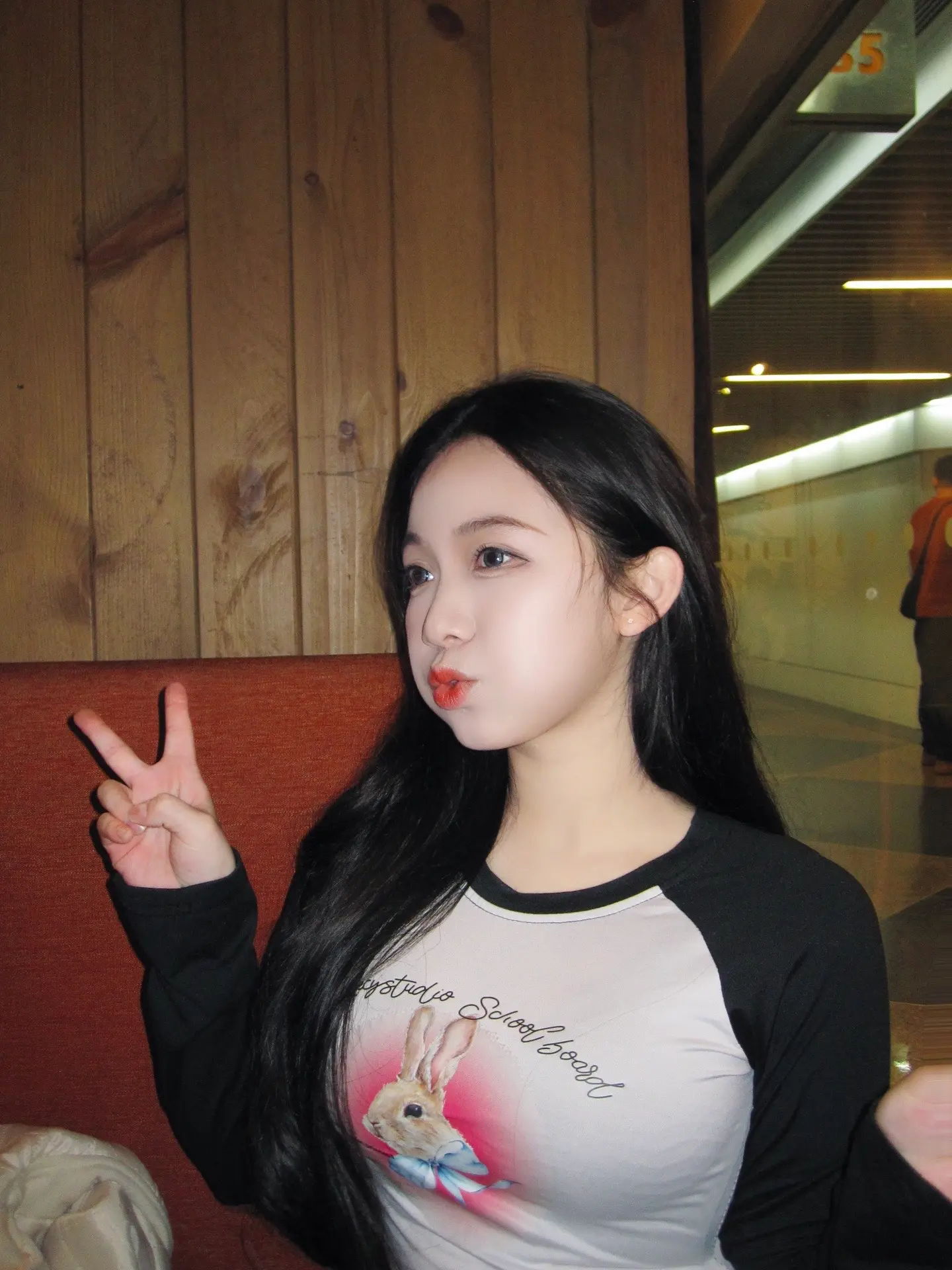 为我吹干头发的你