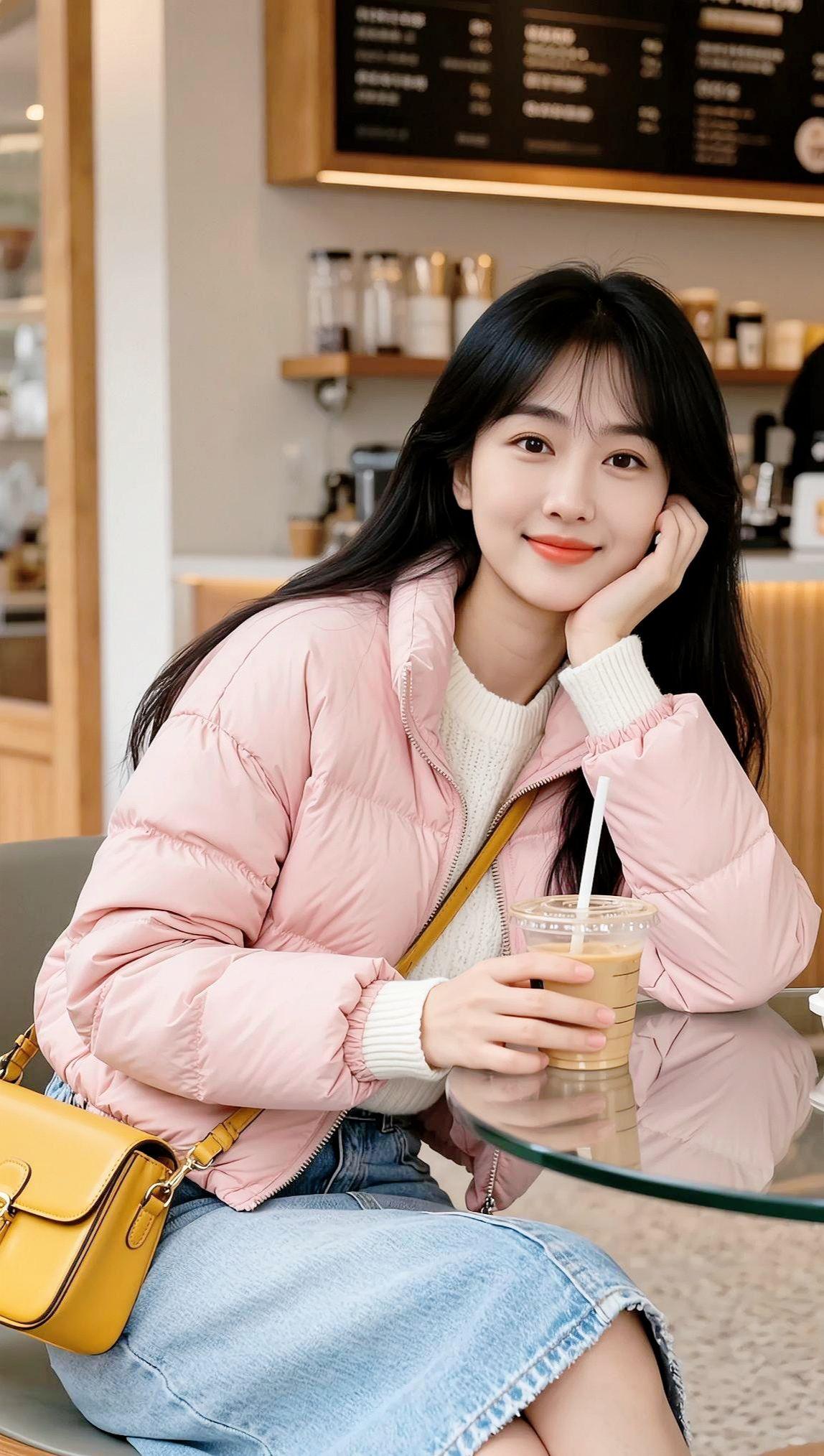 颜值在线 超a小姐姐 颜值担当 甜系女孩  抖音ai创作