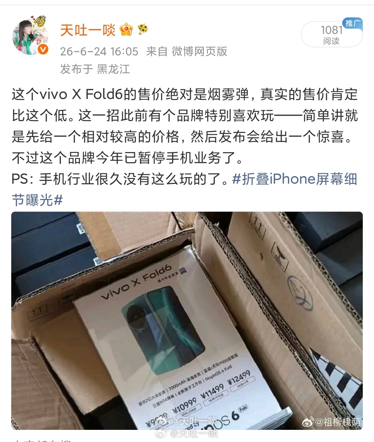 vivo x fold6