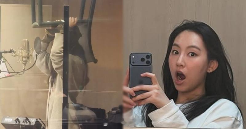 【明報即時】炎明熹錄音趣事曝光 舉櫈冷靜唱歌 監製即時制止炎明熹於限時動態公開錄