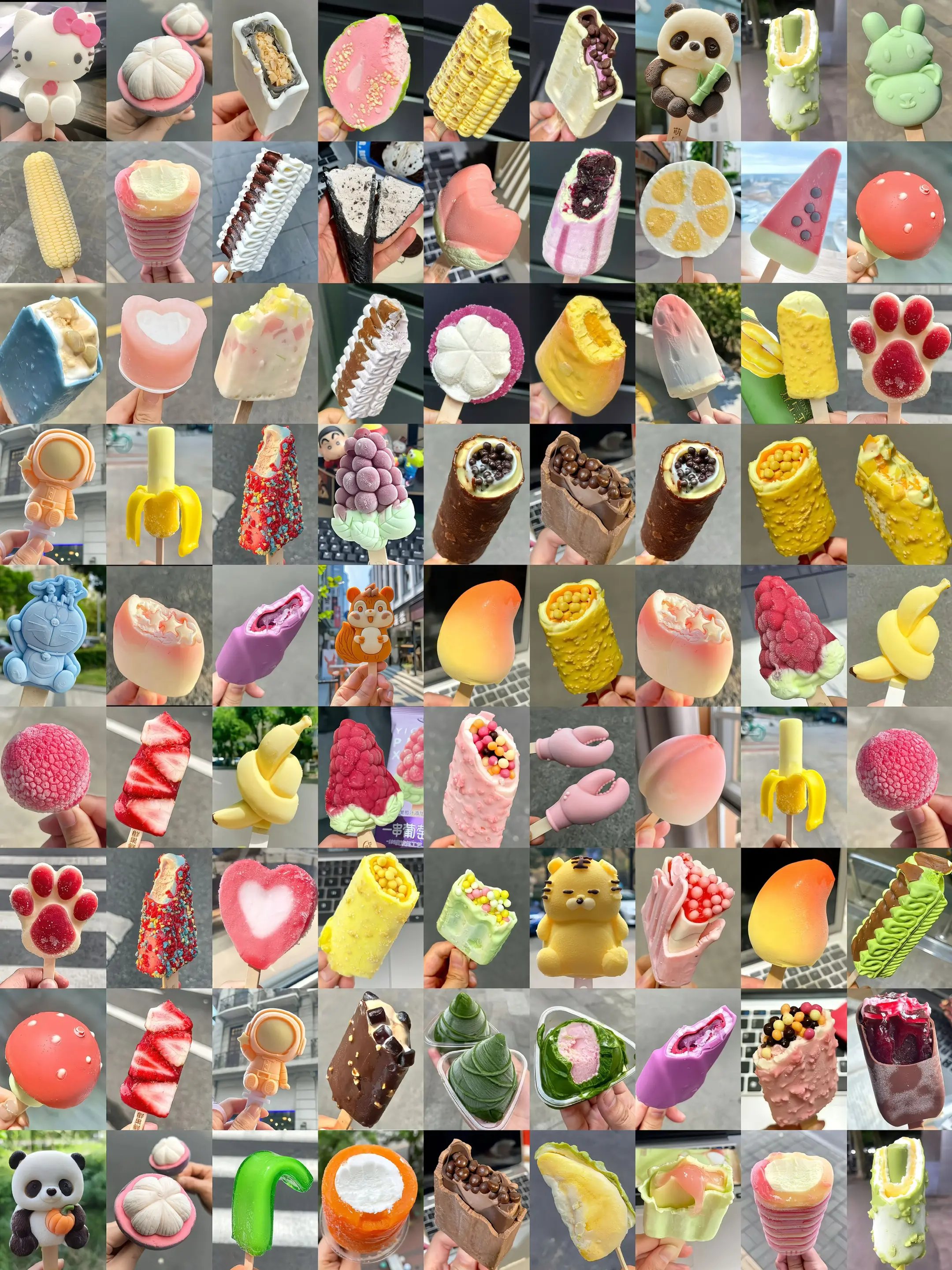 这个夏天要一起吃好多好多根雪糕