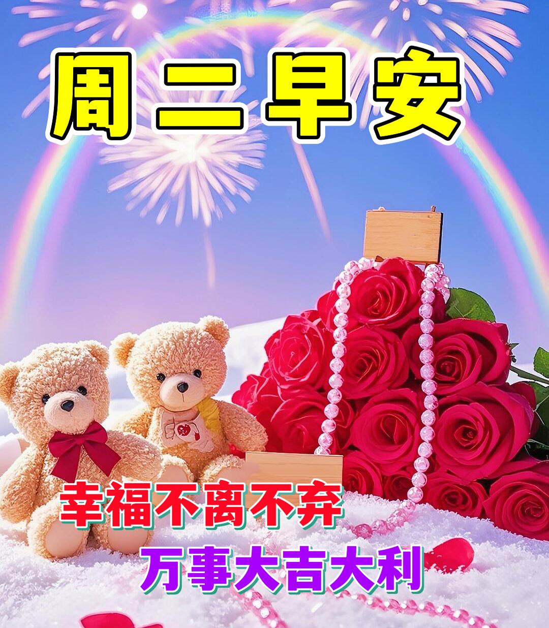 我收集了世界上所有的祝愿，送给最牵挂的你，愿你每天。幸福满满，快乐多多，所有的好