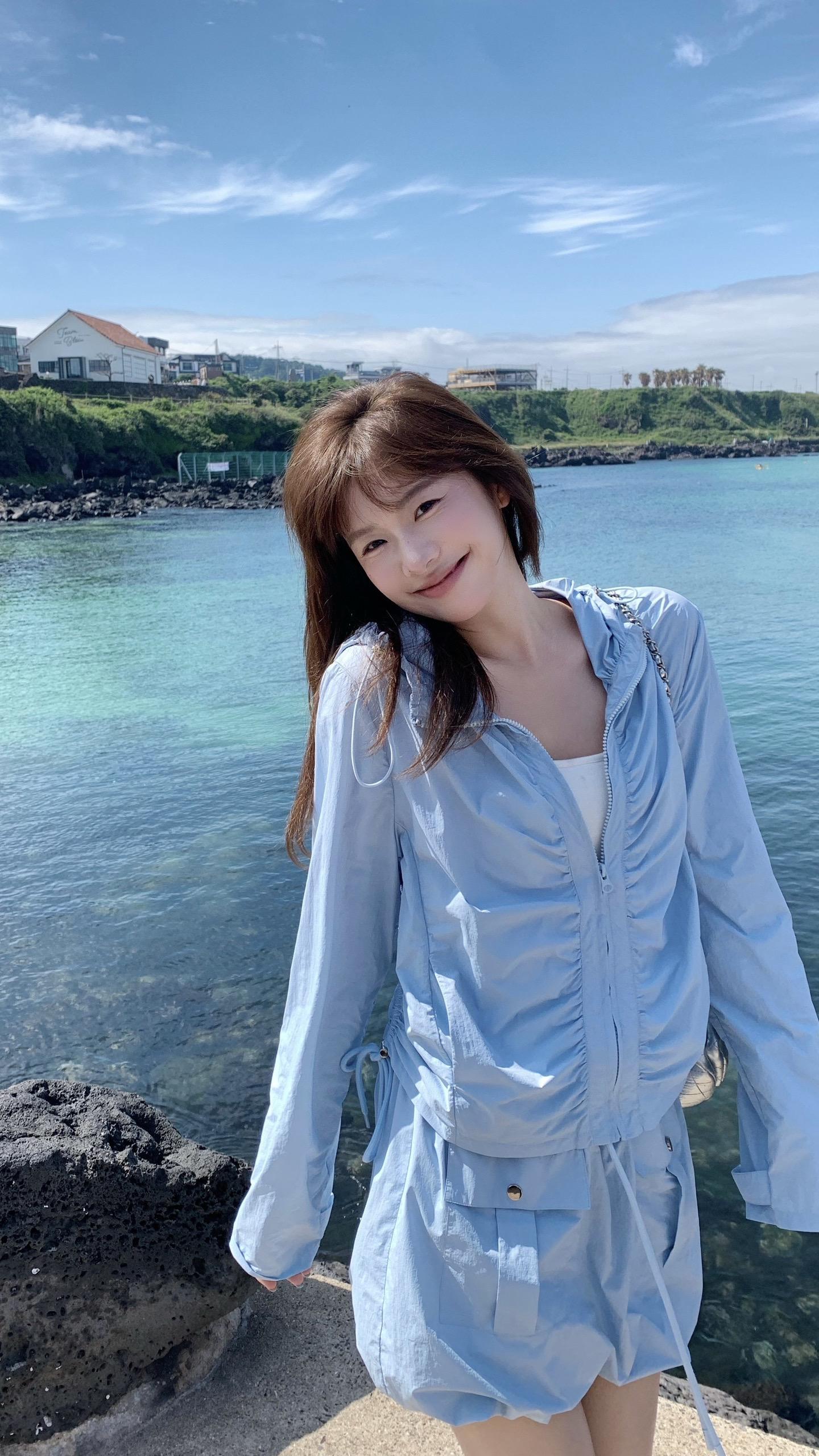 蓝色🎐🫧大海的颜色。