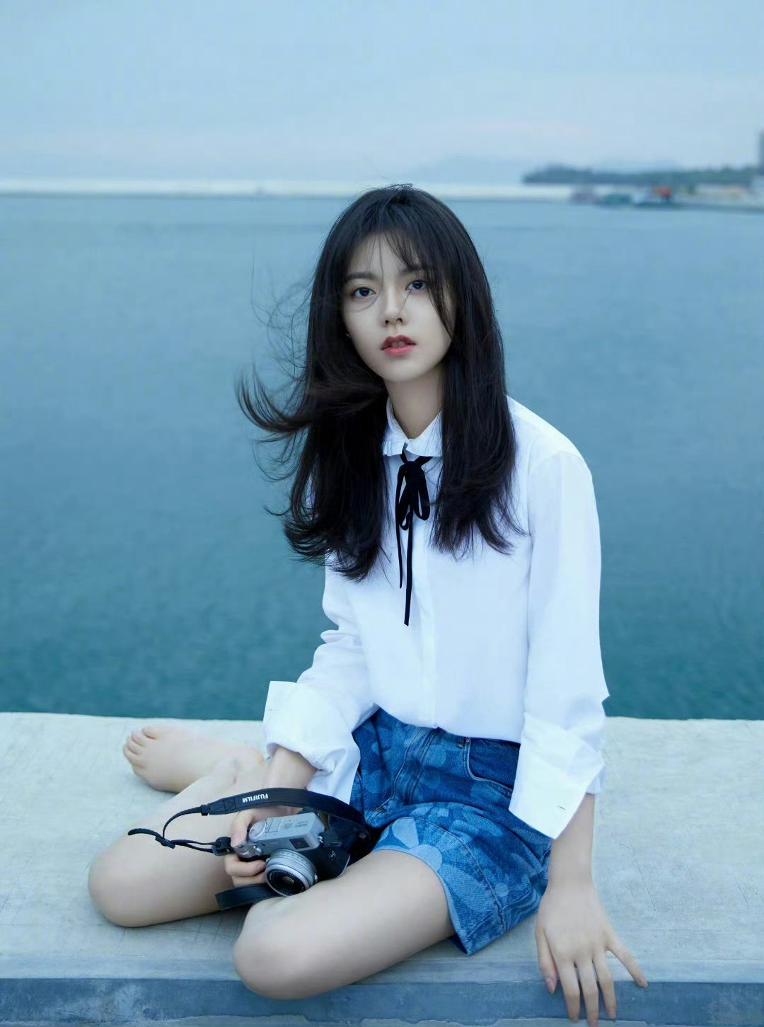 赵今麦青春学妹风赵今麦热出假笑表情赵今麦