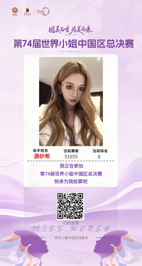 宝宝们 再扫码帮我投一下咯 就剩下最后两天了 谢谢你们 