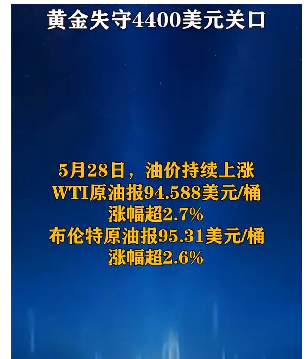 【金饰价格集体大跌，黄金失守4400美元关口】金价又跌麻了金价跌翻天了 5月28